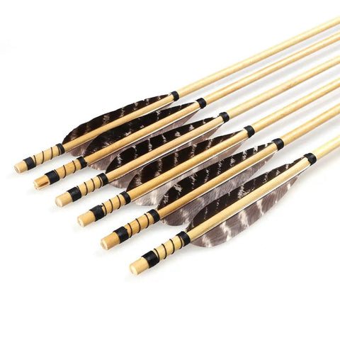 50 Pack Pro Grade Turkey Feather Fletching Right Wing Vanes For Arrows 4 Inch And 5 Inch Die Cut Bases Nine Color Stripe
