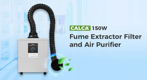 Powerful 150W Fume Extractor And Air Purifier For DTF Powder Shaker And Sublimation Printing with hose attachment