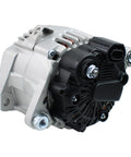 No Fuss High Output Alternator For Hyundai Sonata 2.4L 2010 2013, Hyundai Tucson 2.0L 2011 2012, Hyundai Tucson 2.4L 2010 2013, Kia Forte 2.0L 2010 2013, Optima 2.4L 2011 2013, Sportage 2.4L 2011 2013 viewed from side angle