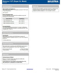 Product specification sheet for Super XL Metal Repair Composite Kit 1kg Two Part Epoxy Resin For Metal Repair And Surface Rebuild.