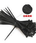 Nylon Cable Tie Set Self Locking Zip Ties Assortment 100 150 200 Millimeter Multi Color Heavy Duty Plastic Fasteners