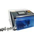 Jaryannix Automatic Wire Stripping And Bending Machine 110V, digital display, microcomputer control for cable processing. 