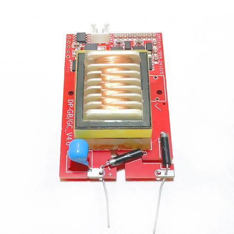 Compact Dc Booster Module Powers 9 To 24V Right Into A Knockout 10Kv Up To 20Kv High Voltage Generator detailed view with circuit components.