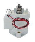 Heavy Duty 12V 1000A High Voltage Contactor Relay For Electric Rides With No Drama Plug And Play Wiring And Rock Solid Build Quality For New Energy Drives, showing top view with attached wires.
