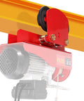 Electric Hoist Manual Trolley For 1.96 To 6.69 Inch I Beams Wide Flange 1 Ton Capacity Universal Fit For PA600 PA700 PA800 PA900 PA1000