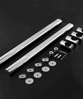 Heavy Duty Stainless Steel Sliding Door Handle for Barn Doors and Sliding Panels with silver finish, 80 cm hardware components