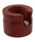 Hit The Daily Grind Right With This Solid Wood Red Portafilter Holder Stand Bottomless Tamp Base Precision Slot Tamper 51Mm 54Mm