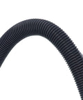 Onythral Bathtub Overflow Drainer Easy Install black flexible drain pipe close-up angle