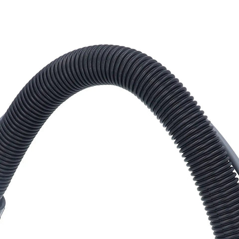 Onythral Bathtub Overflow Drainer Easy Install black flexible drain pipe close-up angle