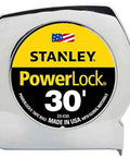 PowerLock Tape Measure Set Of Four 30 Foot Each Mylar Coated Durable Blade for job sites secure blade lock