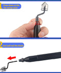 Deburring Countersink Hand Tool Set RD16.5-BC1651 Reamer blade change demonstration