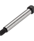 Badass Alloy Steel Hexagon Socket Head Shoulder Bolts With 1/4 20 Threads And 2 Inch 5/16 Shank For Daily Garage Work Includes Four Tough As Nails Stripper Screws Ready To Go, silver finished