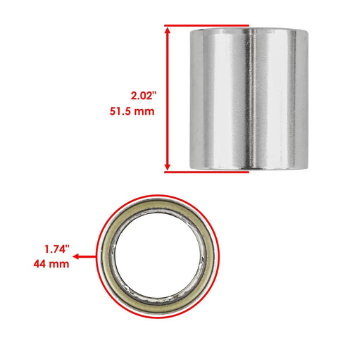 Premium Replacement Primary Clutch Needle Bearing Kit For 2008 2009 Polaris RZR 800 EFI UTV Direct Fit Built To Crush Gnarly Tracks Keep Rig Running Tight With Zero Drag Or Wear So You Can Party Hard Off Road Without Stalling Mid Trail Anytime Soon. 51.5 mm x 44 mm bearing