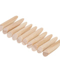 Solid Wood Pocket Hole Plugs Set With Storage Case 50 Pack For Jig Woodworking Doubles As Dowels For Cabinets Smooth Finish