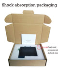 Rugged Outdoor 5 Port Gigabit Ethernet Fiber Converter for Industrial DIN Rail Switch in packaging with shock-absorbing material.