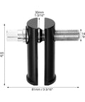 Bearing Removal Tool And Neck Bearing Race Remover for motorcycle neck bearings 1-1/8 to 2-5/8 inches, side view with dimensions