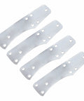 Beefy Steel Lamellar Armor Plates Set Of 100 For Reenactments, 20 Gauge Craft Scale Medieval Armor in four angled rows