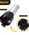 Heavy Duty 2200W Water Cooled CNC Spindle Motor Cruises At 24000 RPM With No Sweat Cooling rock solid wiring port and terminal display.