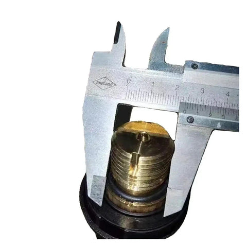 Brass Safety Valve For Heavy Duty Pressure Washer, No Slip Washer Design Keeps It Tight And Vibration Resistant, Compatible With SC1 SC2 SC3 SC4 SC5 SG4-4, measured with caliper