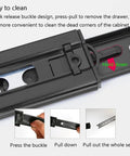 Heavy Duty Soft Close Drawer Slides Set Of 2 Full Extension Ball Bearing Steel Runners For Side Mount Cabinets 16 Inch focus on quick release buckle
