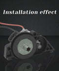 Beefy All Metal 48DP 91T Spur Gear Differential Kit With Slipper And 17T 19T 21T Pinions installed in RC truck motor