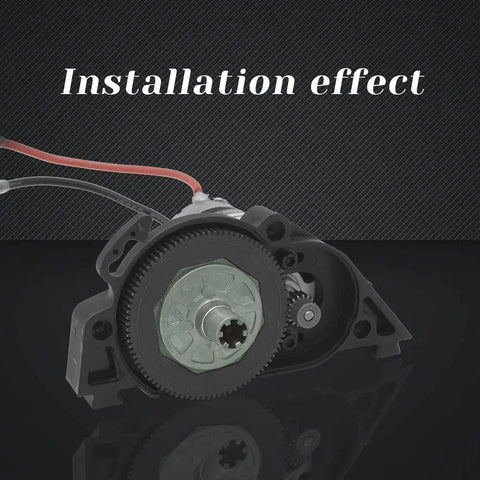 Beefy All Metal 48DP 91T Spur Gear Differential Kit With Slipper And 17T 19T 21T Pinions installed in RC truck motor