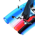 Beat Down Tough Flexible Air Hose For Pneumatic Tools Plus Air Compressors High Flow Clear Pvc Tubing 10 By 6.5 Mm 100 Meter Roll colorful tubing with hammer impact