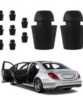 Heavy Duty Rubber Door Damper Buffer Pads For Cars Slam Silencer Bumper Cushions set of 10 black pads for smooth closing auto parts