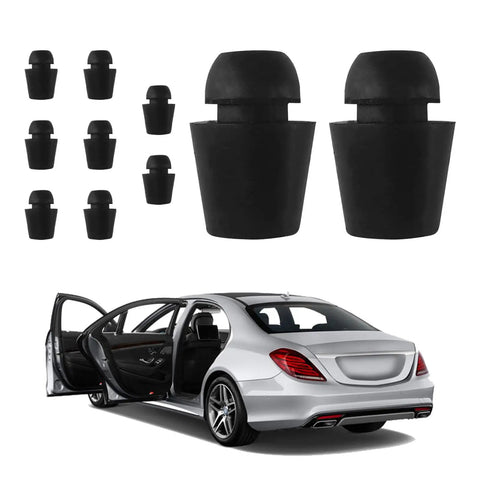 Heavy Duty Rubber Door Damper Buffer Pads For Cars Slam Silencer Bumper Cushions set of 10 black pads for smooth closing auto parts