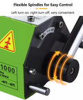 Badass Heavy Duty Neodymium Magnetic Lifter Rock Solid Steel Plate Hoist Built Tough For Up To 11000 Pounds showing flexible spindles for easy control.