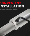 Annular cutter extension 4in/100mm for Weldon shank; aluminum holder with hex-key set screw