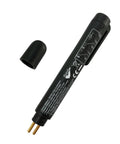 Brake Fluid Tester Pen With 5 LED Indicators For DOT3 DOT4 DOT5.1 Testing, compact brass body tool for quick moisture check