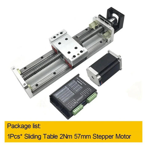 X Y Z Axis Slide Stage Module For Precision CNC And 3D Printing, Linear Stage With SFU1605 Ball Screw And 1610 Linear Guide, 300mm Travel