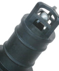 Premium Aftermarket Intake Manifold Temperature Sensor Replacement For Cars And Trucks, Top Notch Quality, Durable And Reliable, Delivers Accurate Readings And Smooth Engine Performance For Pro Level DIY Install black plastic sensor close-up