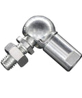 Rock Solid Heavy Duty SQP16S Rod End Bearing With M16x1.5 Thread Angle Ball Joint crafted from hardened steel for CNC machinery.