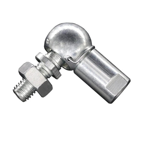 Rock Solid Heavy Duty SQP16S Rod End Bearing With M16x1.5 Thread Angle Ball Joint crafted from hardened steel for CNC machinery.