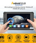 Hardcore Rugged Android 11 Tablet With 8GB Ram And 256GB Storage, Industrial Handheld Pc For Warehouse And Field Work, Designed To Crush Any Job And Snag Barcodes Fast, showing touchscreen interface.