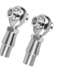 2 Pcs Premium Heim Joint Rod End Kit Precision Threaded Spherical Bearing 3 4 Inch Linkages for metal fabrications.