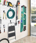 Slatwall Panel 6 By 24 Inch PVC Wall Mounted Slat Wall Rack For Garage Organization Pro Grade White Waterproof Fire Resistant Panel System Ideal For Home Garage Workshop Storage And Retail Display
