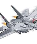 Top Gun F 14A Tomcat Fighter Plane Build Set 1 48 Scale 754 Piece Kit With Maverick And Goose Figures in flight position