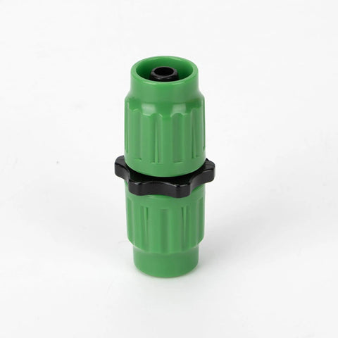 Fix Your Expandable Garden Hose Instantly With This Awesome 4-Pack Repair Kit Designed For 50, 75, Or 100 Feet Twisted Fabric Tubes To Stop Leaks Fast And Get The Yard Wet Again In No Time. green plastic hose repair connector