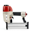 Side view of Powerhouse Heavy Duty 14 Gauge Concrete Nailer T Nail Gun Pneumatic for furring strips and masonry use