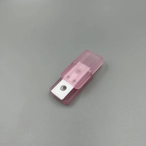 Pink Ding Ding Fidget Slider For Adults Kick Stress To The Curb With This Grab And Go Everyday Carry Gadget Featuring A Sick Clicky Pei Build And Soothing Haptic Feedback Anxiety Relief Pocket Toy, 45mm x 25mm PEI design.