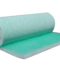 Straight Up Solid Green Fiberglass Paint Arrestor Roll For Spray Booth Floor Filters, 60x300ft, heavy duty, waterborne paint filter