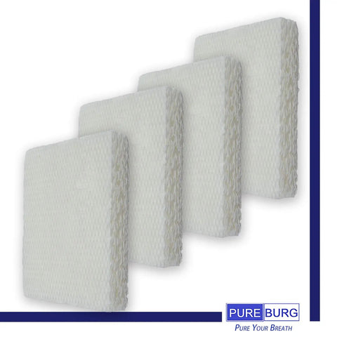 Replacement Humidifier Wick Filters For Honeywell HFT600 Fits HEV615 And HEV620 Top Fill Tower Humidifier Filter T 4 Pack
