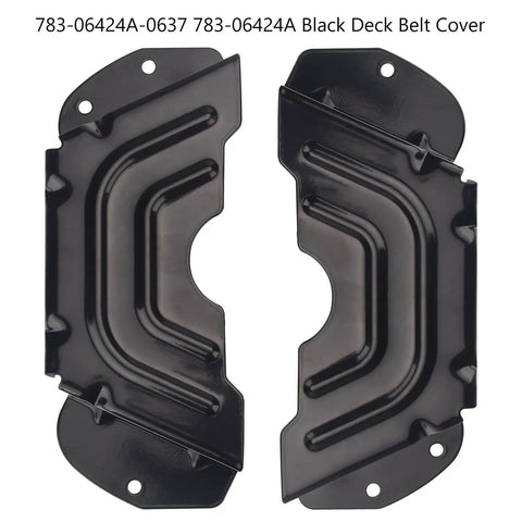 Black Deck Belt Cover For 42 Inch And 46 Inch Lawn Mower Decks Replacement Part 78306424A0637 Fits MTD Craftsman Troy Bilt Yard Man spindle guard