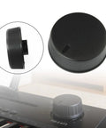 Easy Install Volume Knob Cap For Digital Pianos 25mm Replacement Dial Durable Black PP Material No Fuss Fit For VU43240R