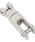 316 Stainless Steel Boat Anchor Swivel Connector, heavy duty, for 3/8 to 1/2 inch chain, ball bearing rotation.