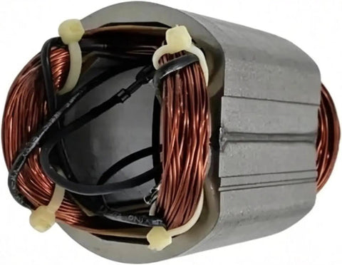 Premium Replacement Stator For Angle Grinder Matches 1607000F0S Design durable motor part with copper windings for restoration.