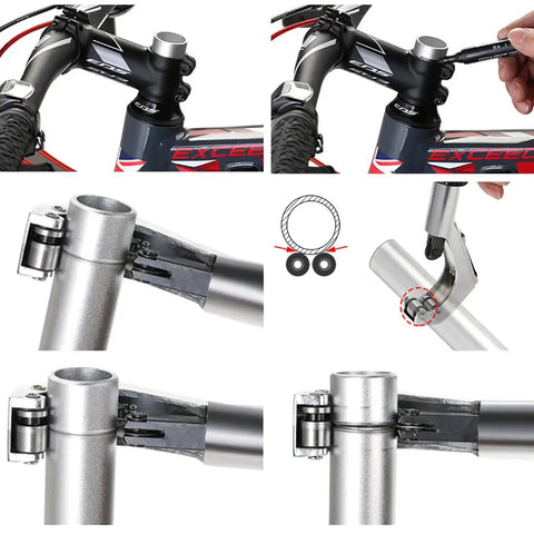 High Precision Bicycle Pipe Cutter For MTB Fork Tubes And Road Bike Steerer Handlebar And Seatpost Durable Alloy Blade Cuts